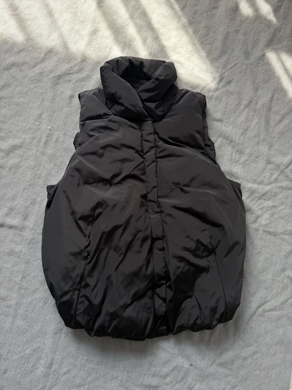 Gap dark green puffer vest small